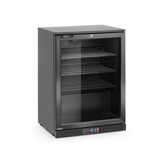 Lodówka barowa 1-drzwiowa czarna 105 l 230V 120W 600x530x870 mm Hendi Arktic 236864