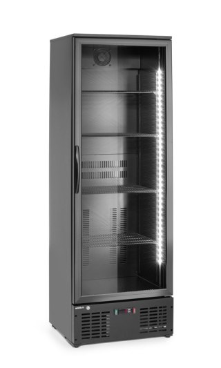 Lodówka barowa 1-drzwiowa czarna 243 l 230V 600x530x1820 mm HENDI Arktic 236956