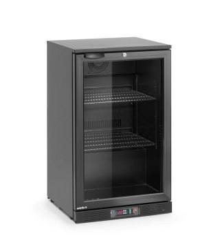 Lodówka barowa 1-drzwiowa czarna 86 l 230V 500x530x870 mm HENDI Arktic 236871