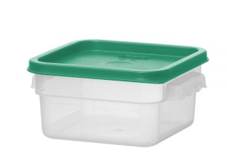 Pojemnik na żywność z podziałką kwadratowy przezroczysty 1,9 l Hendi 870907
