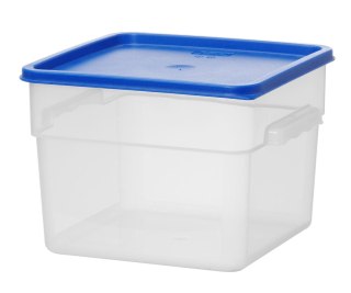 Pojemnik na żywność z podziałką kwadratowy przezroczysty 11,4 l Hendi 870945