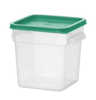 Pojemnik na żywność z podziałką kwadratowy przezroczysty 3,8 l Hendi 870914