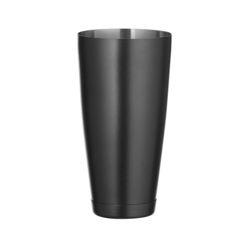 Shaker bostoński BarUp stalowy z czarną powłoką 0,8 l Hendi 596678