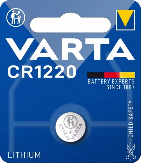 BATERIE LITOWE 3V CR1220 VARTA 1szt