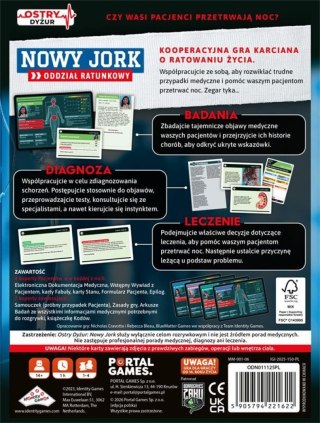GRA OSTRY DYŻUR: NOWY JORK - podstawa - PORTAL