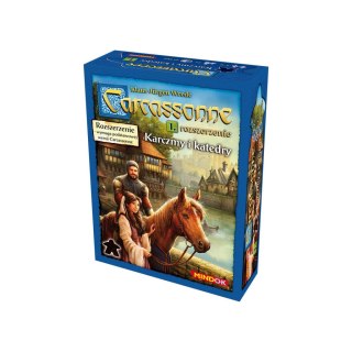 GRA PLANSZOWA CARCASSONNE 2ed - KARCZMY I KATEDRY - dodatek nr1 BARD