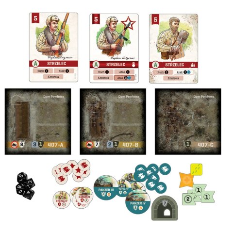 GRA NIEUSTRASZENI STALINGRAD - podstawa - OGRY GAMES