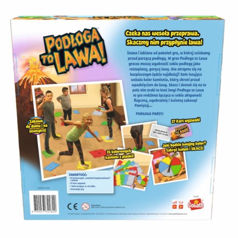 GRA PODŁOGA TO LAWA (PL) - podstawa - LUCKY DUCK GAMES