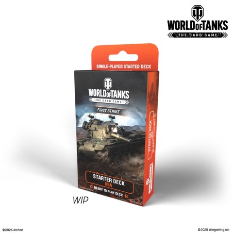 GRA TCG: World of Tanks STARTER DECK USA: FIRST STRIKE - ARCHON