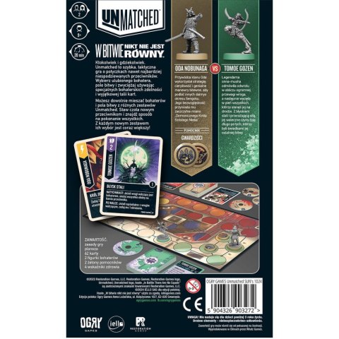 GRA UNMATCHED: WSCHODZĄCE SŁOŃCE - OGRY GAMES