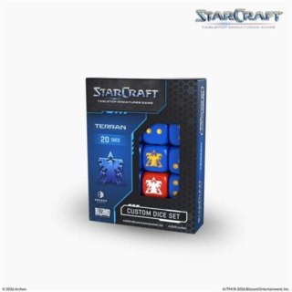 GRA STARCRAFT: TERRAN CUSTOM DICE SET (EN) - ARCHON