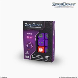 GRA STARCRAFT: ZERG CUSTOM DICE SET (EN) - ARCHON