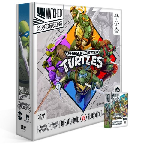 GRA UNMATCHED: ADVENTURES TMNT - podstawa - OGRY GAMES