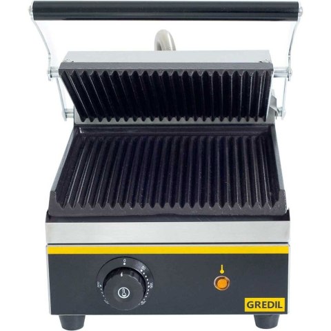 Grill kontaktowy Gredil pojedynczy 1.8 kW | Stalgast 742010