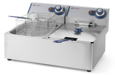 Frytownica Elektryczna Frytkownica Gastronomiczna 2x6L 6600W Hendi 205853