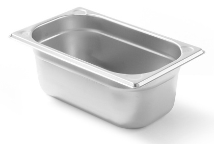 Pojemnik GN 1/4-65 mm Kitchen Line Stalowy Hendi 806524