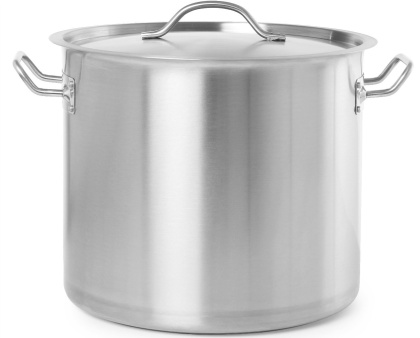 Garnek gastronomiczny ze stali nierdzewnej 22 l średnica 32 cm Hendi 834206