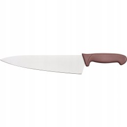Nóż kuchenny, ostrze 26 cm, brązowy | Stalgast