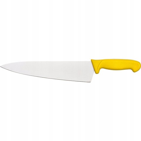 Nóż kuchenny, ostrze 26 cm, żółty | Stalgast