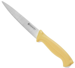 Nóż do filetowania, ostrze 15 cm, żółty | Hendi
