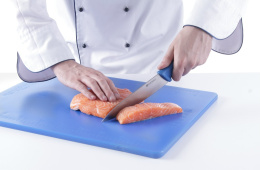 Nóż do ryb ostrze 18 cm HACCP | Hendi