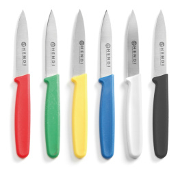 6x Kolorowe noże kuchenne | Hendi