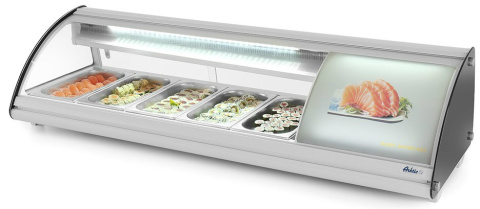 Witryna Chłodnicza Do Sushi Nadstawka 5x Gn 1/3 Hendi 233757