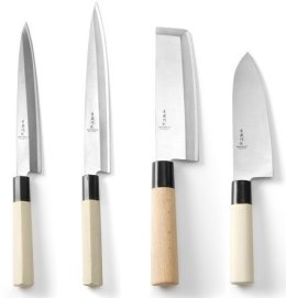 Zestaw noży japońskich | 4 sztuki | HENDI