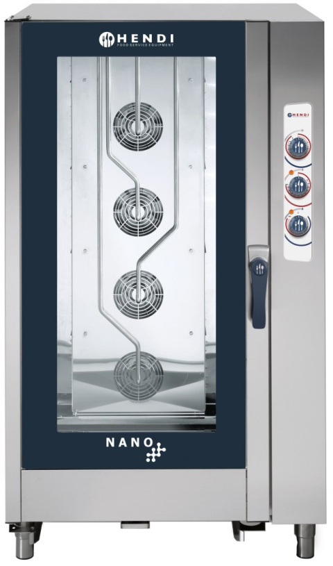 Piec konwekcyjno-parowy Hendi Nano 20x GN 1/1 - manualny | HENDI