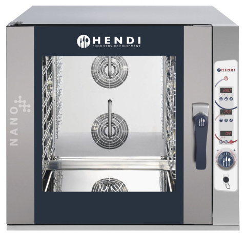 Piec konwekcyjno-parowy Hendi Nano 7x GN 1/1 elektroniczny | HENDI