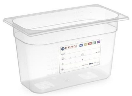 Pojemnik z Polipropylenu GN 1/3 H=65 mm Hendi 33208