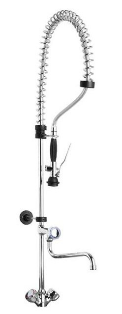 Bateria gastronomiczna z prysznicem i wylewką | Hendi 970515