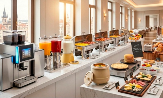 Idealne śniadanie hotelowe – jak wyposażyć bufet, by zachwycić gości w 2026 roku?