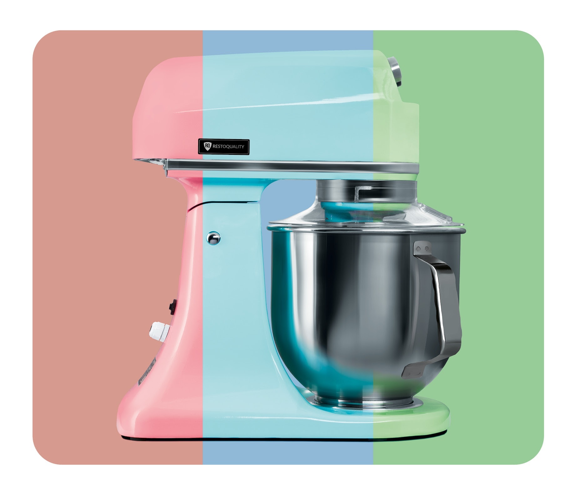 Kolorowe miksery planetarne